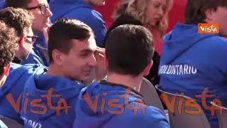 Atreju 2023, Giorgia Meloni e Ignazio La Russa seduti in prima fila per ascoltare Edi Rama