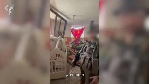 Le Idf hanno scoperto un tunnel in una stanza per bambini a Gaza