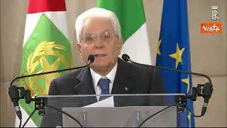 Mattarella: In Ue si proceda più spesso per voto a maggioranza