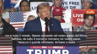 Trump: I migranti avvelenano il sangue del nostro Paese