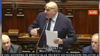 Crosetto: Rappresentanza appartiene al Parlamento