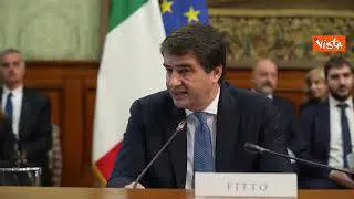 Pnrr, le immagini della cabina di regia a Palazzo Chigi