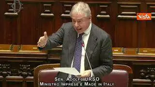 Urso: "Nuovo piano incentivi acquisti per svecchiare parco circolante"