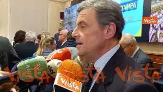 Calenda: "Legge bavaglio? No, provvedimento in linea con la Costituzione"