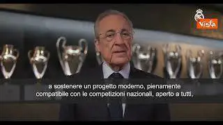 Superlega, Perez (Real Madrid): Grande giorno per storia calcio, ora club padroni proprio destino