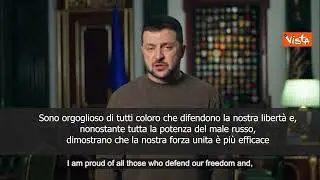 Zelensky: Nonostante il male russo nostra forza è più efficace