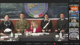 Meloni ai contingenti italiani all'estero: Facciamo parte di una cosa sola