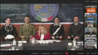 Meloni ai contingenti italiani all'estero: 2024 sia anno di orgoglio