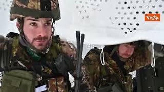 Ecco il lavoro del contingente italiano in Lettonia, le immagini delle operazioni sul campo
