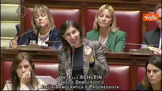 Schlein: "Meloni rompe il soffitto di cristallo facendo cadere schegge sulle altre donne"