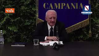 De Luca: "Nel 2024 faremo legge Regione contro crisi natalità"