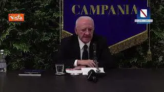 De Luca: "Nel 2024 faremo legge Regione contro crisi natalità"