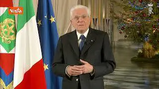 Mattarella: "Buon Anno a tutti, uniti siamo forti"