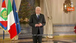 Mattarella: "Siamo circondati dalla violenza delle guerre, dall'Ucraina a Gaza"