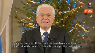 Mattarella: "Dobbiamo diffondere la cultura della pace"