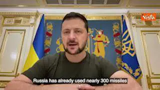 Zelensky: "500 missili e droni in 5 giorni dalla Russia"