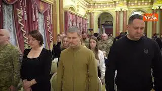 Conflitto Russia-Ucraina, Zelensky ricorda le vittime con un minuto di silenzio