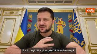 Zelensky: "Più di 500 missili e droni in 5 giorni dalla Russia"