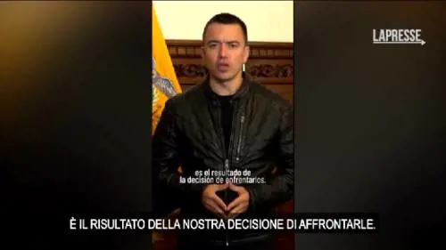 Ecuador, il presidente proclama lo stato di emergenza