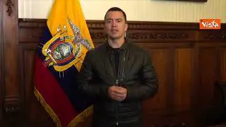 Ecuador nel caos, il presidente Daniel Noboa decreta "Il conflitto armato interno"