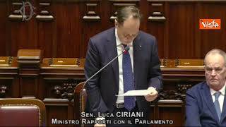 Commesse Anas, Ciriani: "Salvini non coinvolto in alcun modo in indagine in corso"