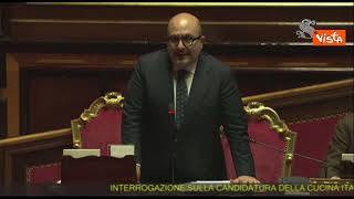 Sangiuliano: "Riconoscimento cucina italiana patrimonio umanità è atto dovuto"