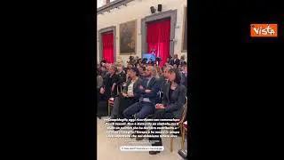 Anniversario morte Sassoli, la commemorazione in Campidoglio con Prodi e Schlein