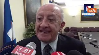 De Luca: "Denunceremo Fitto per omissione su fondi di coesione"