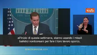 Il portavoce della Casa Bianca John Kirby: "Interrotti nostri aiuti a Kiev mentre Russia intensifica attacchi"