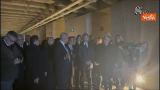 Shoah, Segre e La Russa al binario 21, da dove la senatrice fu deportata in treno ad Auschwitz