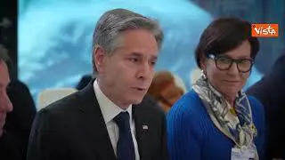Zelensky a Davos incontra il Segretario di Stato Usa Blinken per un bilaterale