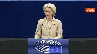 Ucraina, von der Leyen: "Stiamo preparando negoziati di adesione a Ue"