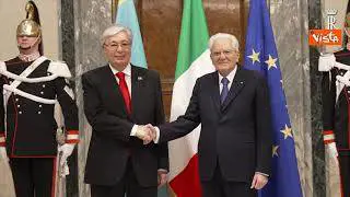 Mattarella riceve Presidente Tokayev: "Intensificare la collaborazione con il Kazakistan"