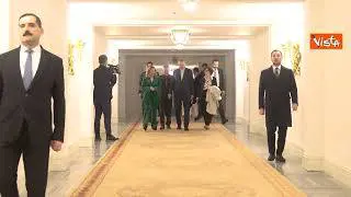 La premier Giorgia Meloni incontra il Presidente della Turchia Erdoğan a Istanbul