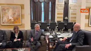 Tajani incontra il Primo Ministro del Libano Najib Miqati