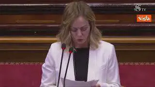 Meloni: "Dobbiamo garantire ai popoli un'alternativa alla migrazione illegale"
