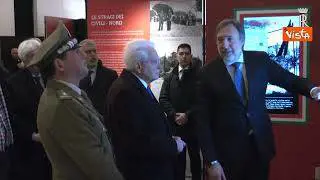 Mattarella a Bari visita mostra sulle stragi nazifasciste