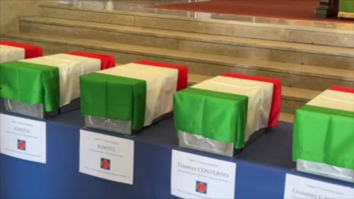 I venti soldati italiani caduti durante la campagna di Russia tornano a casa