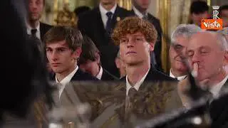 Mattarella a Sinner: "Certo che avrebbe vinto"