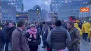 "No al cibo sintetico", Coldiretti a Bruxelles protesta insieme agli agricoltori europei