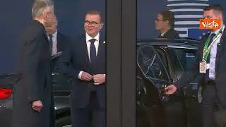 Consiglio Ue, gli arrivi dei leader a Bruxelles. Tra loro von der Leyen, Meloni e Orban