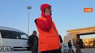 L'operazione d'evacuazione dei bambini palestinesi a Rafah e l'arrivo in Italia