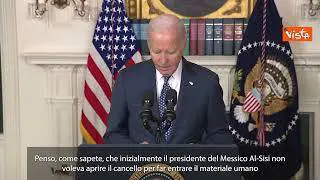La gaffe di Biden, confonde il presidente del Messico con quello egiziano Al-Sisi