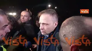 Lollobrigida al presidio dei trattori, un agricoltore al ministro: "Io vi ho sempre creduto"