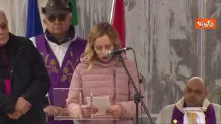 Giorno Ricordo, Meloni a Basovizza: "Qui a chiedere perdono per colpevole silenzio"