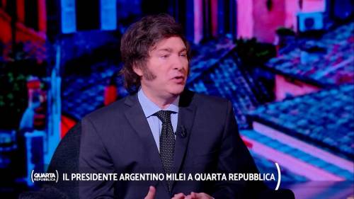 Javier Milei a "Quarta Repubblica": l'intervista di Nicola Porro