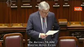 Medio Oriente, Tajani: "Mediazione è la via maestra, serve soluzione politica e non militare"