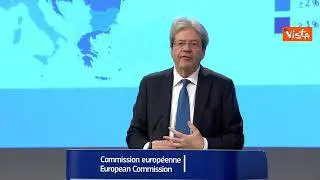 Gentiloni: "Brusco calo Pil Germania, dallo 0,8% allo 0,3 nel 2024"