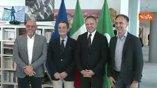 Lollobrigida incontra a Milano il governatore della Lombardia Fontana