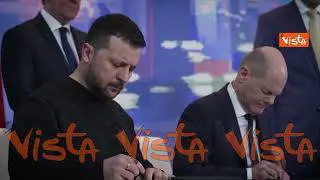 Zelensky a Berlino ricevuto dal cancelliere Scholz